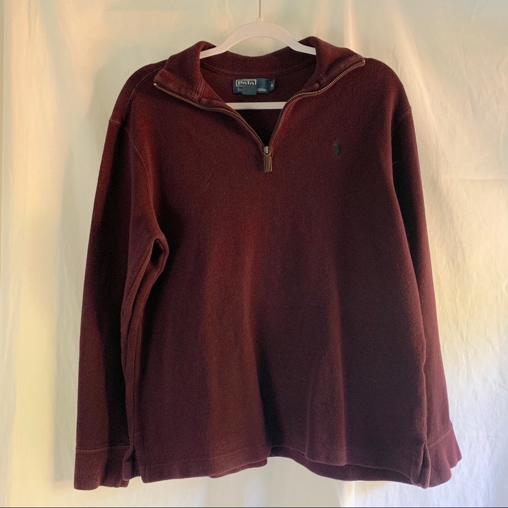 Polo by Ralph Lauren 1/4 zip sweater Size medium
